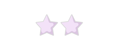 2 Star Rating purple